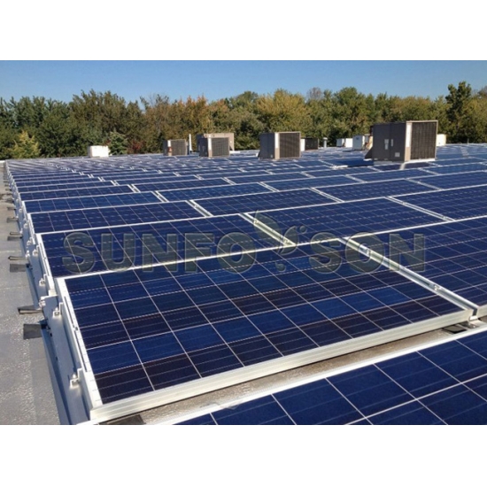 压载式平屋顶太阳能支架