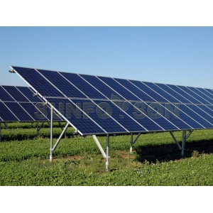 螺旋地桩地面光伏支架