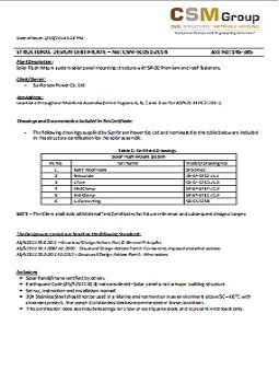 AS/NZS 1170沥青瓦屋顶轨道二光伏支架认证